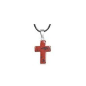 Cross Gemstone Pendant Charms Cross Quartz Crystal Charms for Necklace Earring
